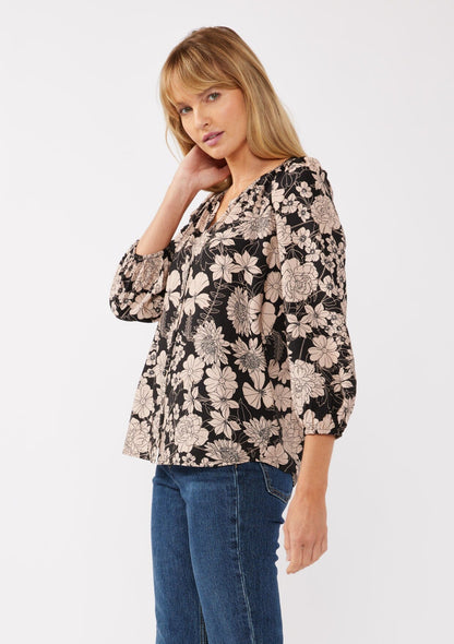 Mother Earth Floral Blouse