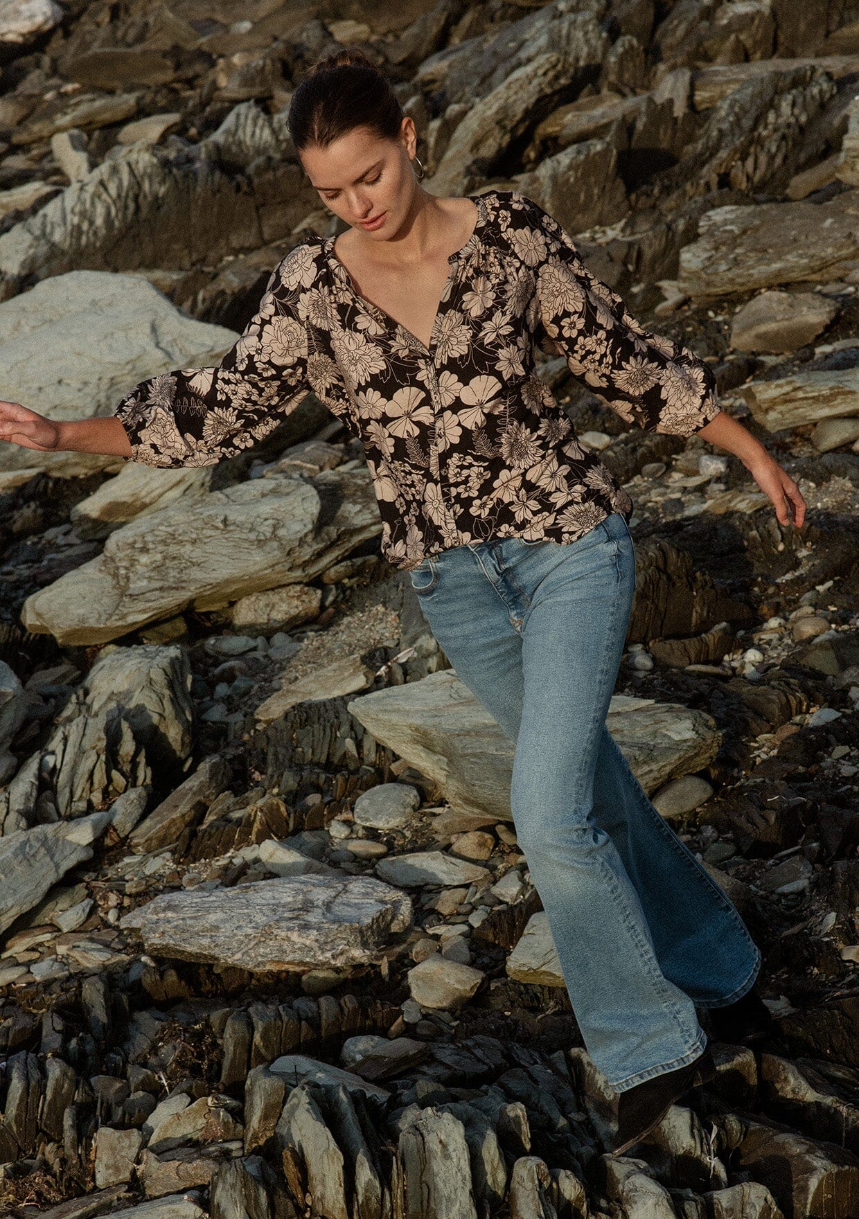 Mother Earth Floral Blouse