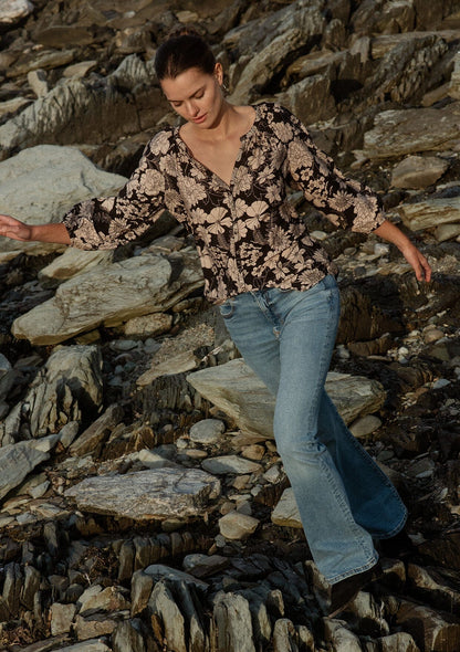Mother Earth Floral Blouse