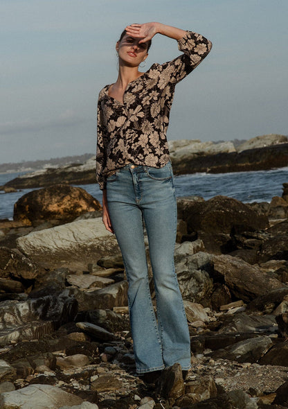Mother Earth Floral Blouse