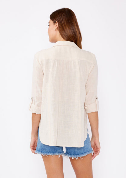 Weekend Tie Front Shirt