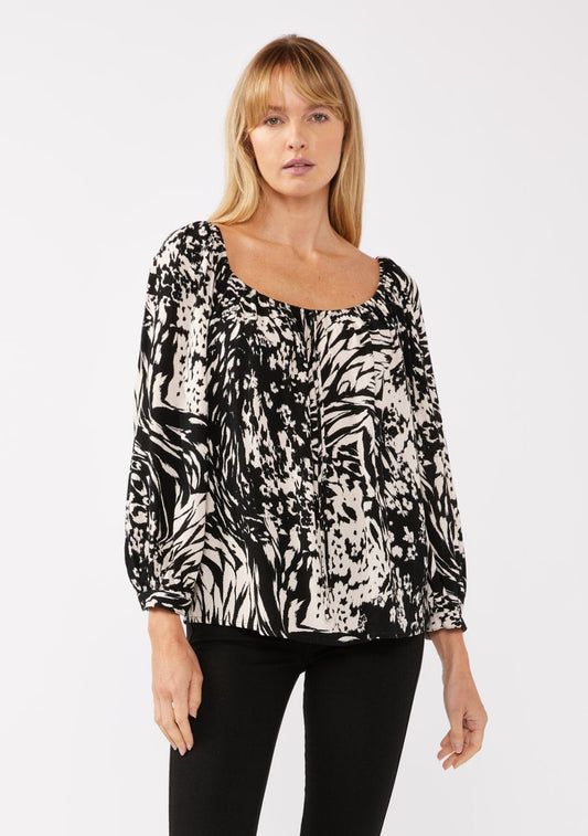 Midnight Oasis Blouse