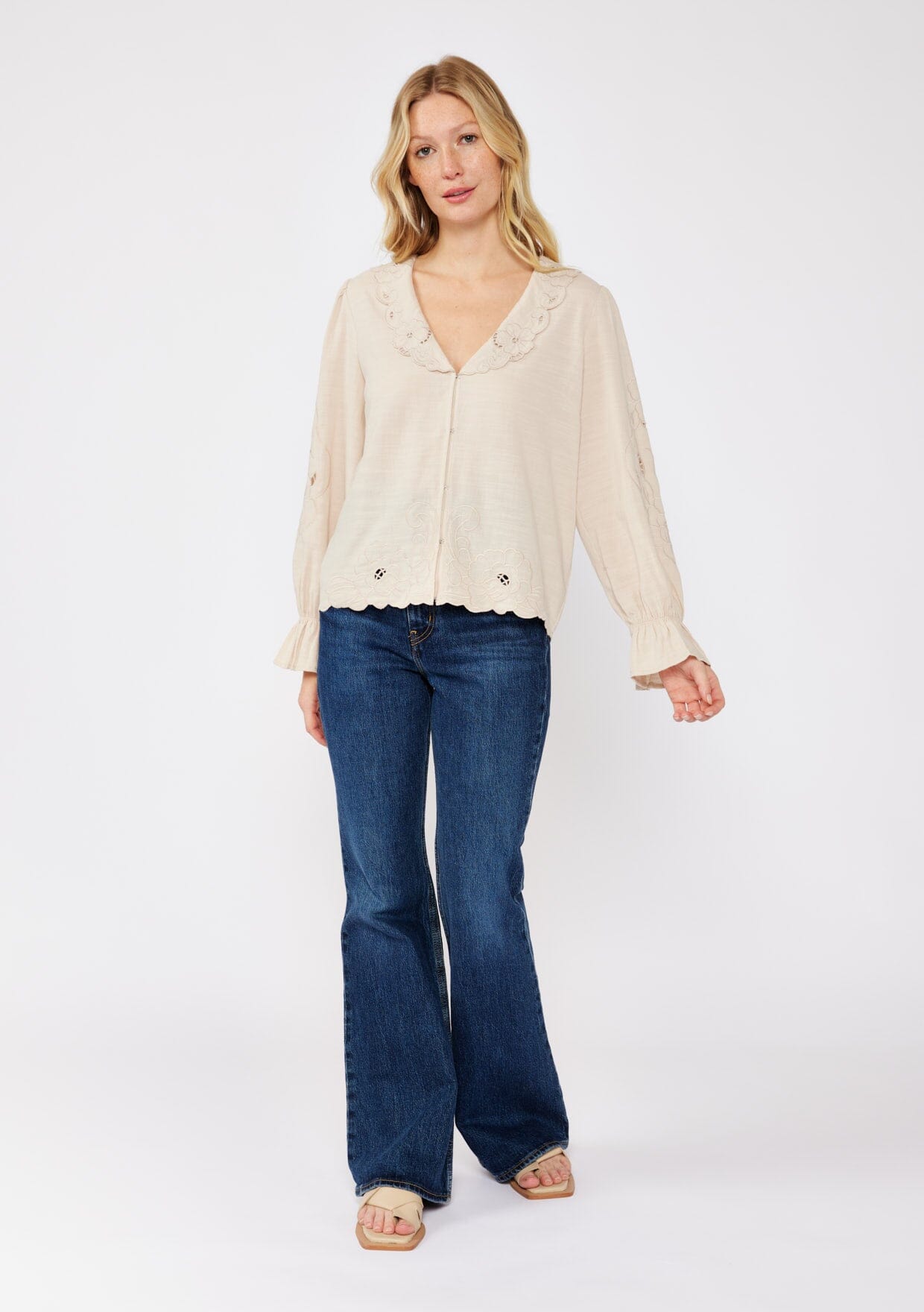 Milou Embroidered Blouse