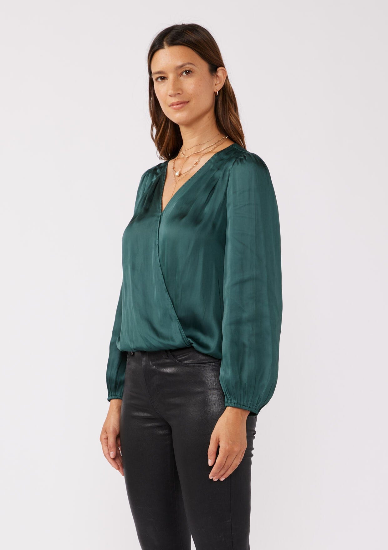 Ramona Surplice Blouse