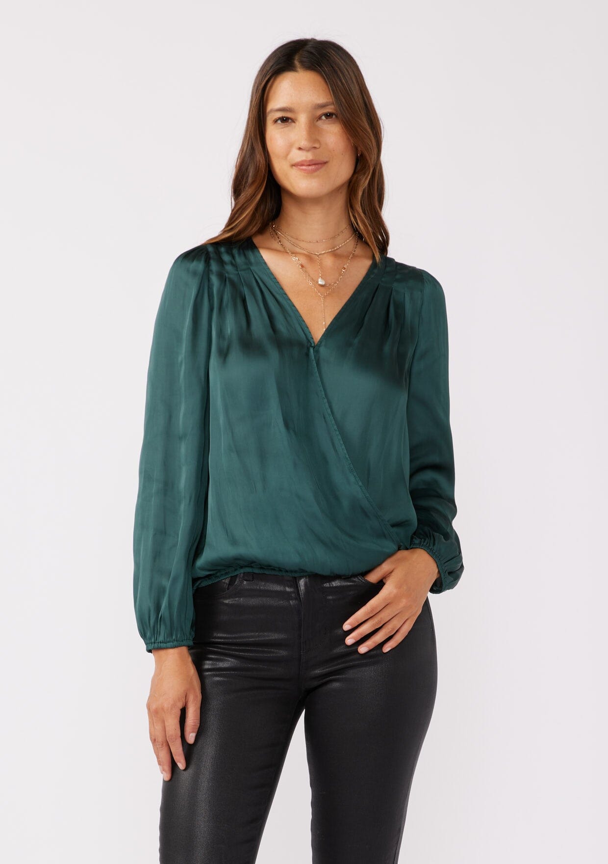Ramona Surplice Blouse