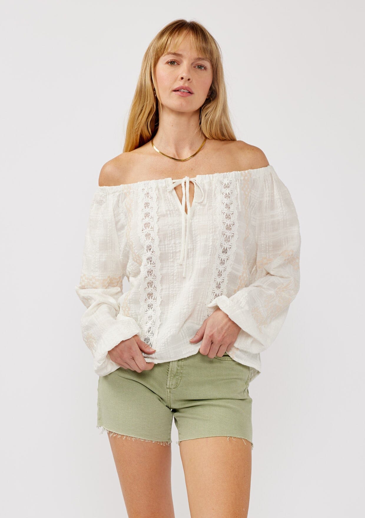 Cassie Off Shoulder Blouse