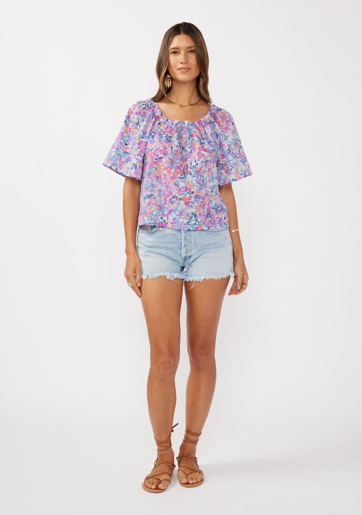 Chrissy Floral Top