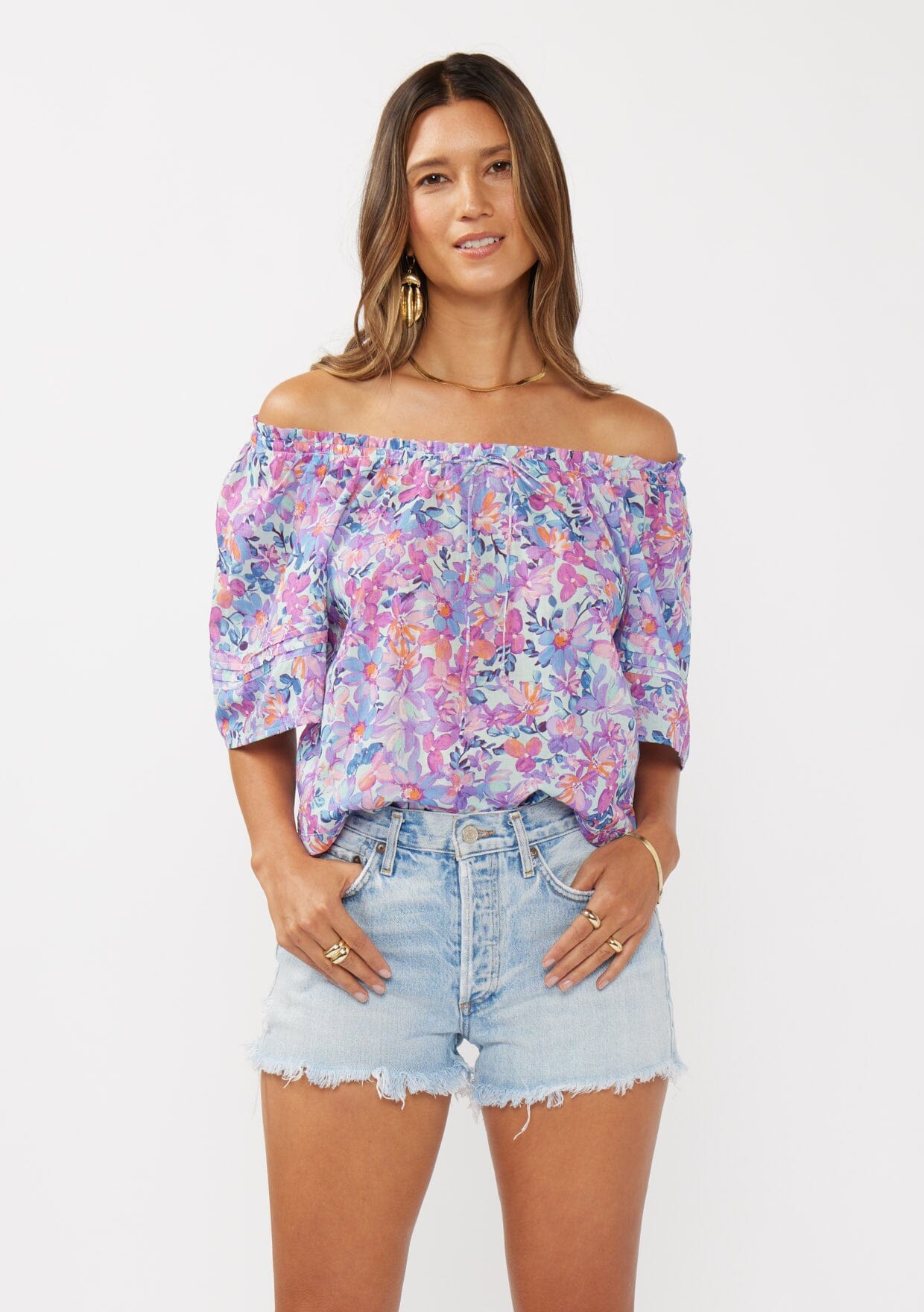 Chrissy Floral Top