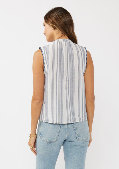 Faye Tie Front Tank Top