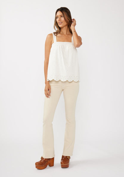 Maribel Eyelet Tank Top