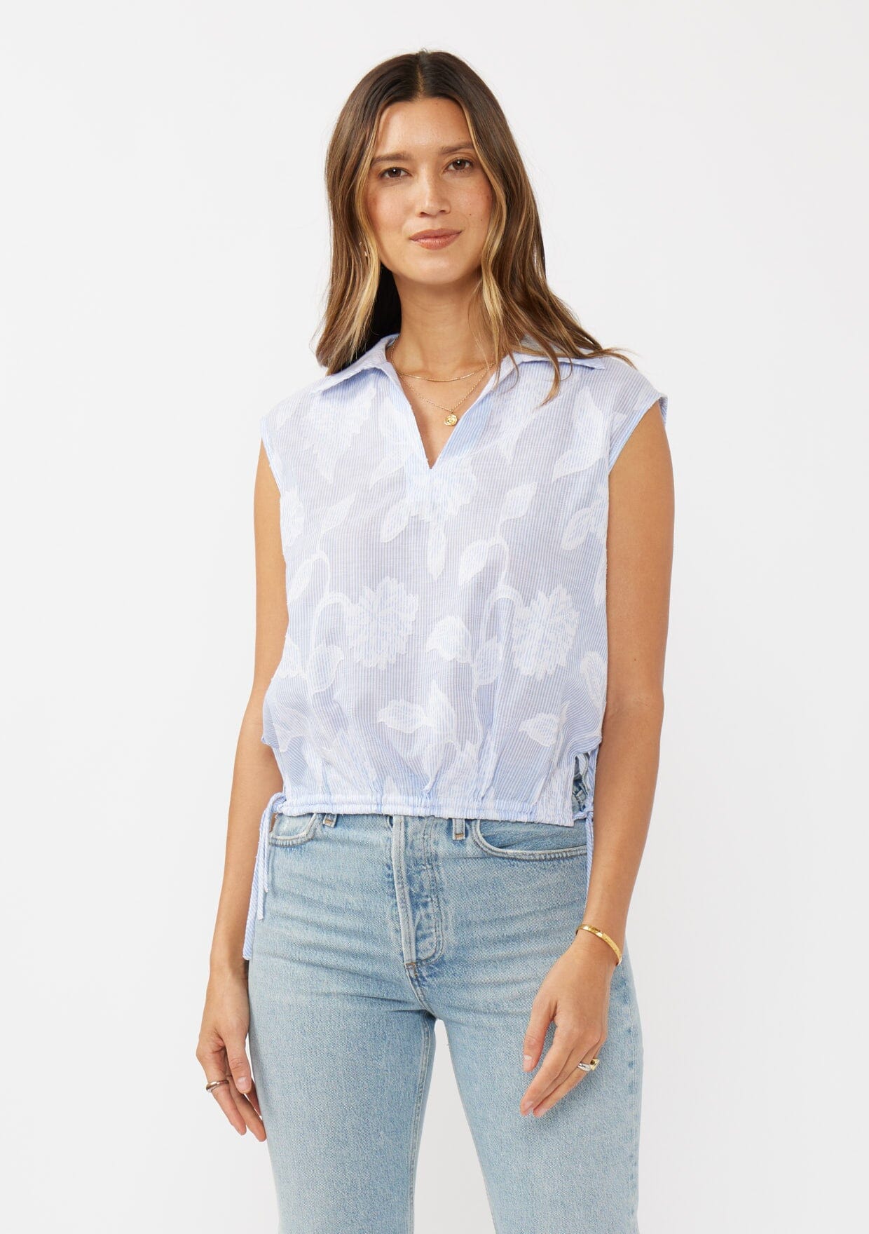 Etta Embroidered Top