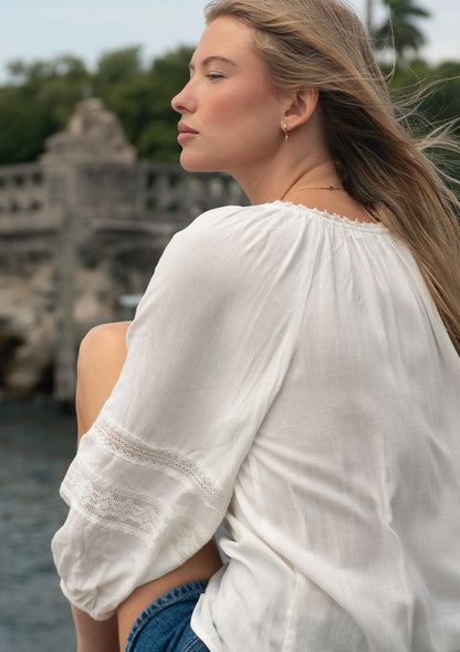 Claire Embroidered Blouse