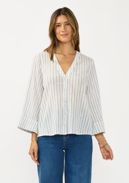 Raye Striped Blouse