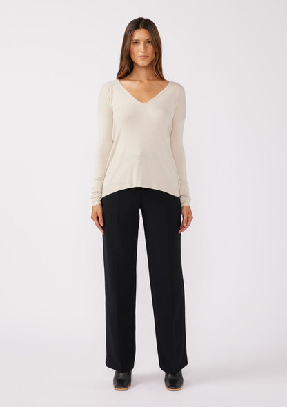 Carys Open Back Pullover