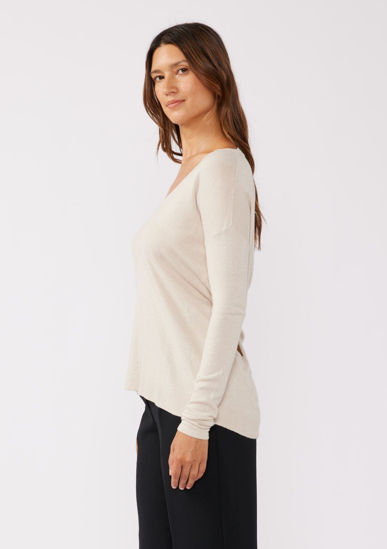 Carys Open Back Pullover