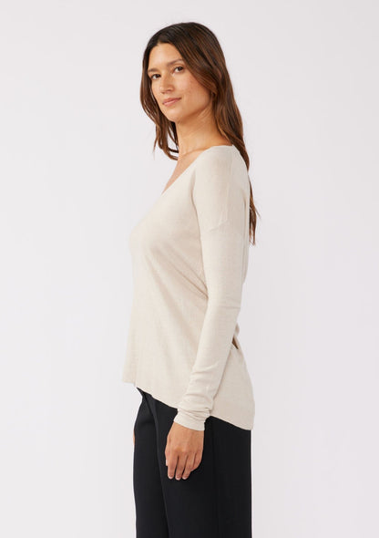 Carys Open Back Pullover