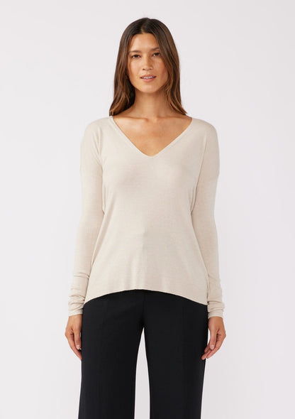 Carys Open Back Pullover