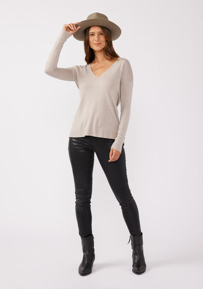 Carys Open Back Pullover