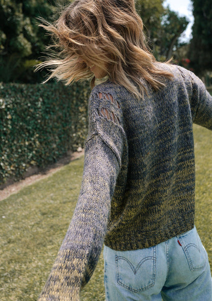Gracie Space Dye Sweater