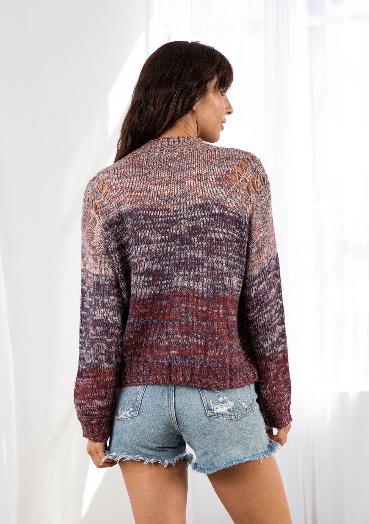 Gracie Space Dye Sweater