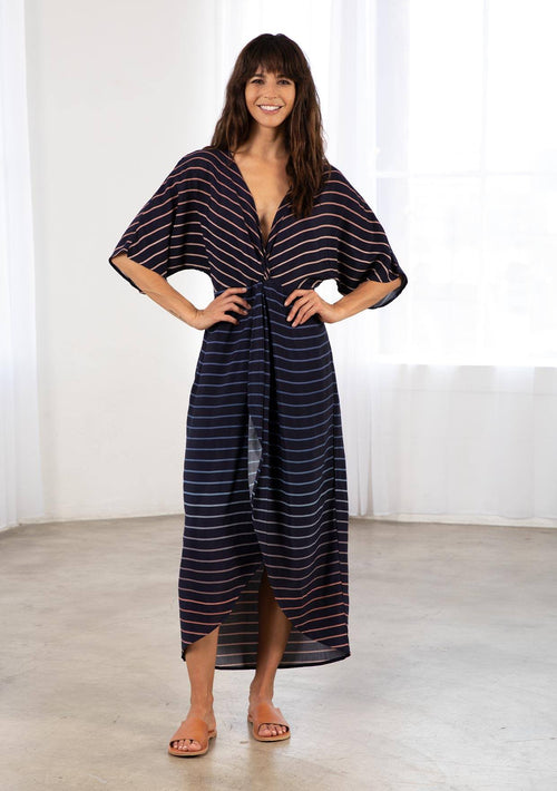 Skyline Stripe Maxi Dress