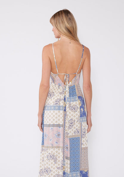 Amalfi Patchwork Maxi Dress