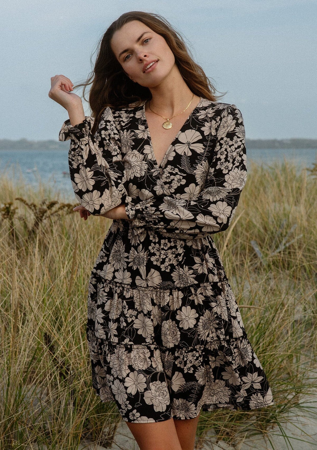Mother Earth Floral Mini Dress