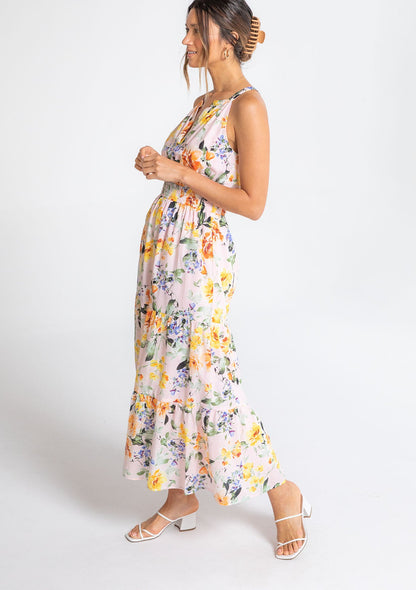 Botanique Halter Maxi Dress