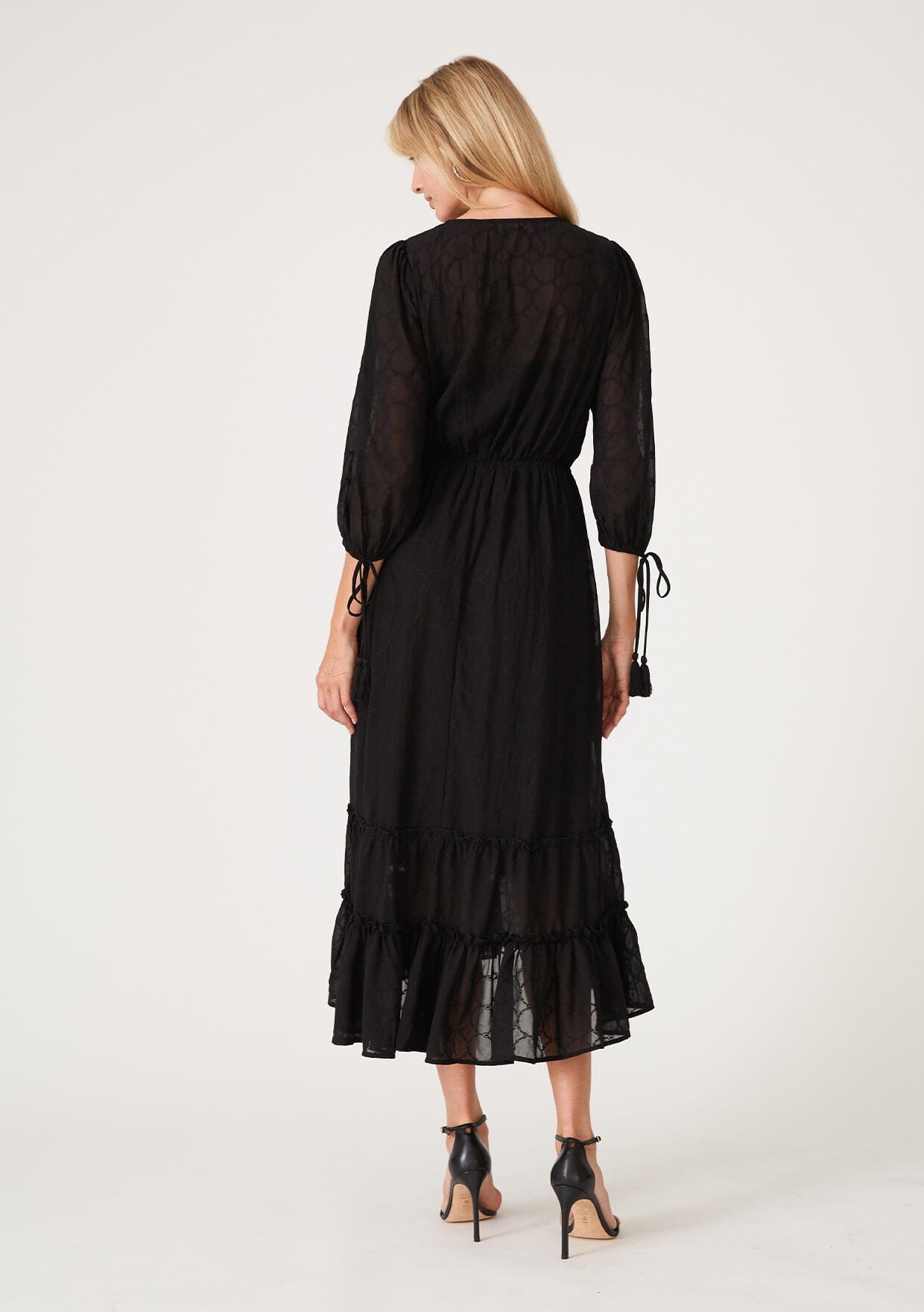 Alma Embroidered Maxi Dress