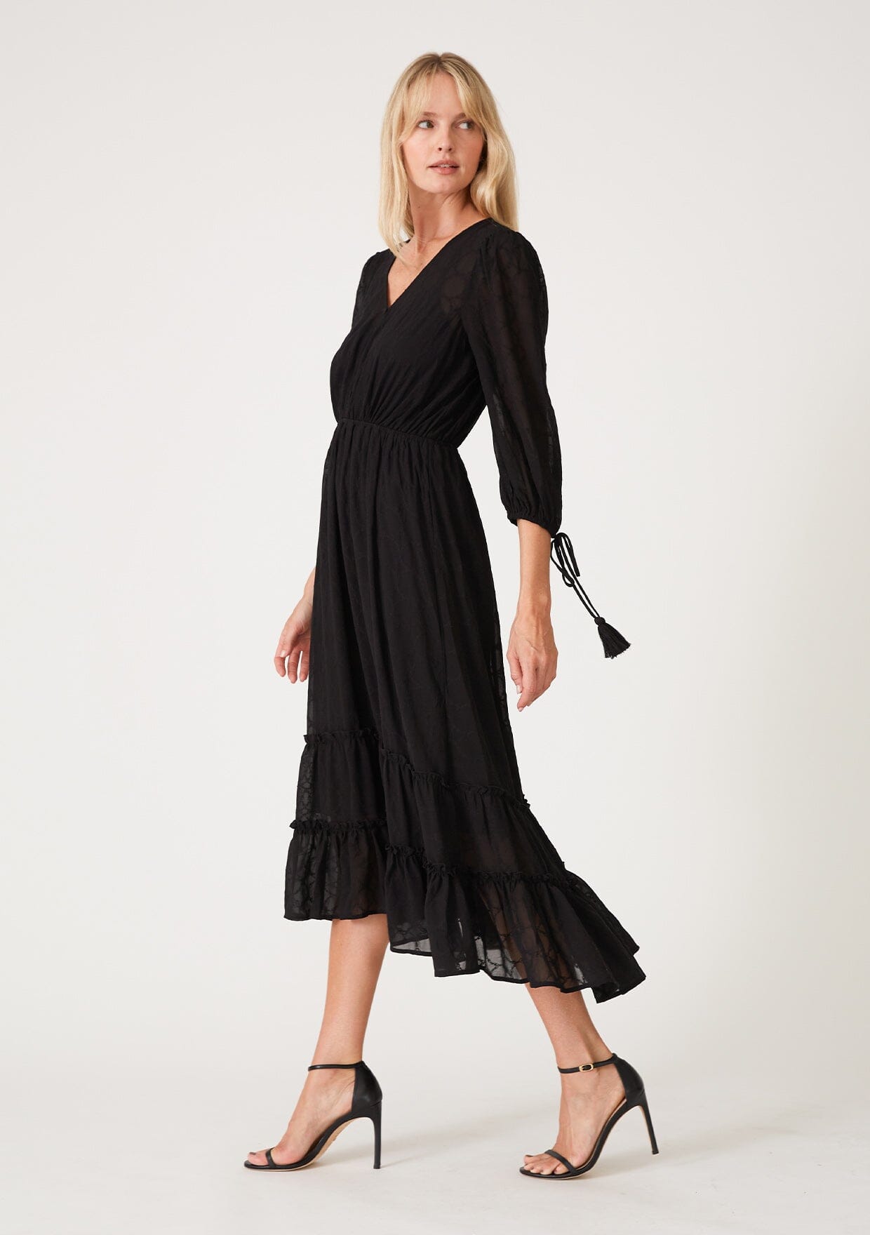 Alma Embroidered Maxi Dress