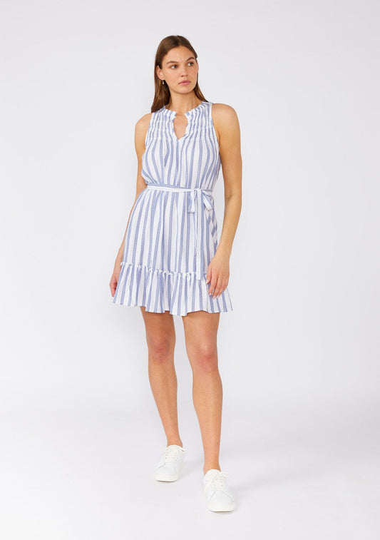Elinore Striped Mini Dress