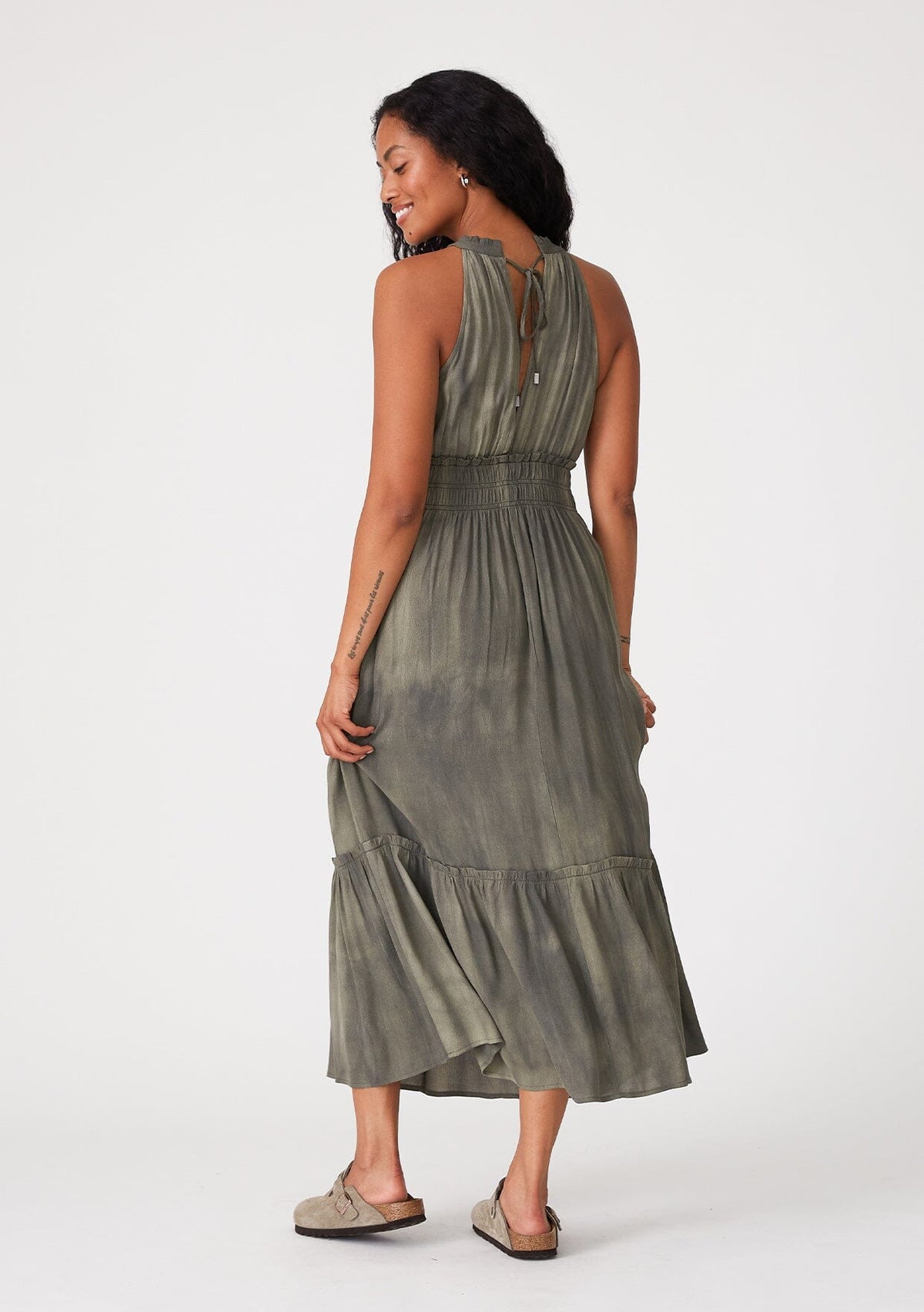 Neve Smocked Halter Maxi Dress