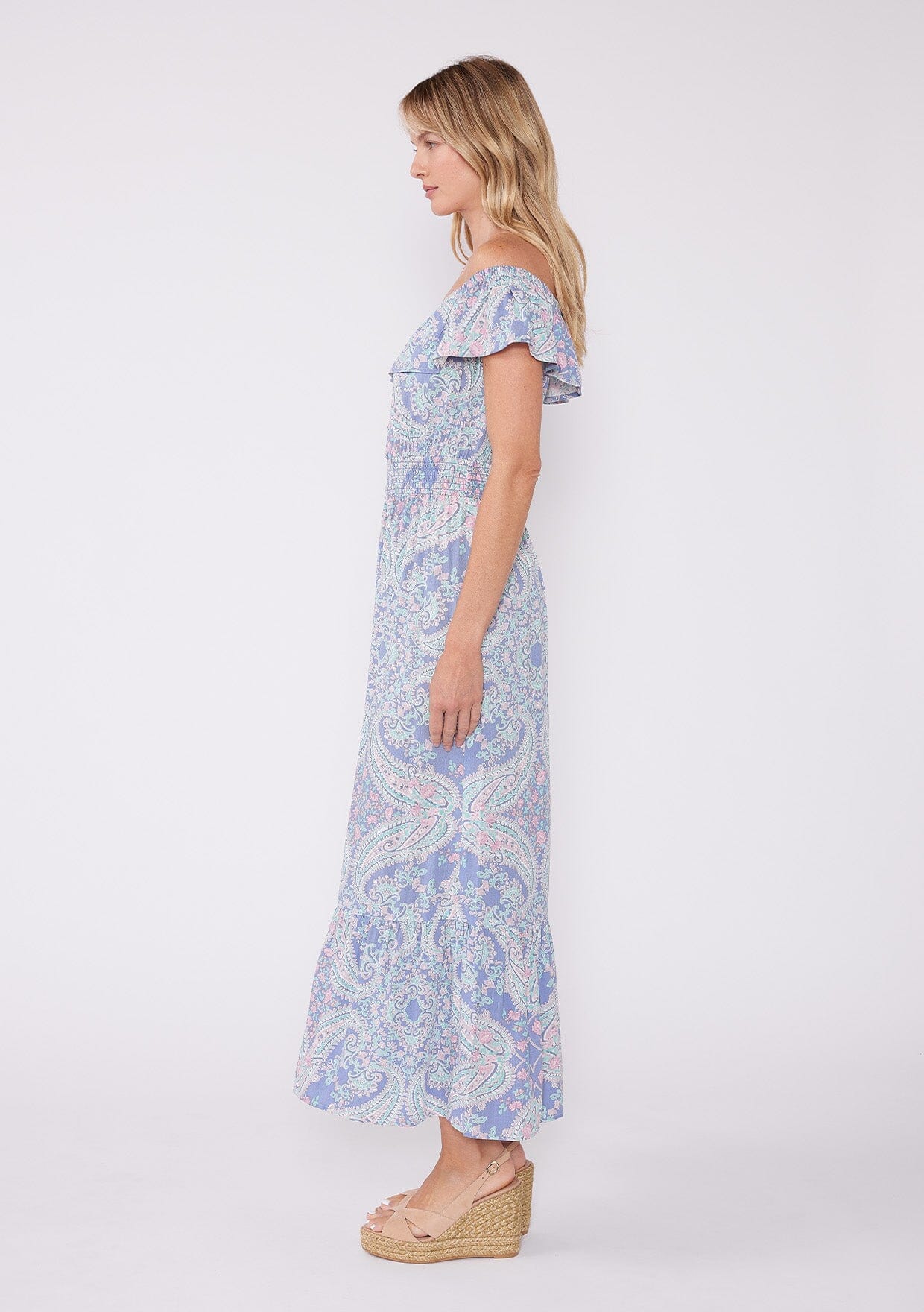 Jolene Off Shoulder Maxi Dress