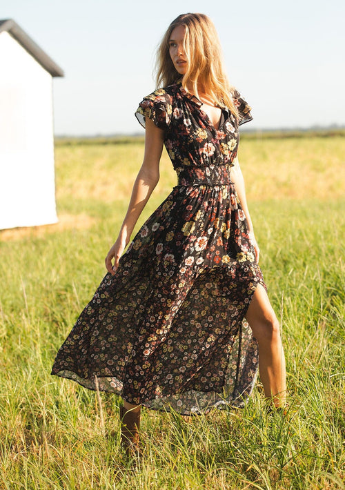 Dusk Garden Maxi Dress