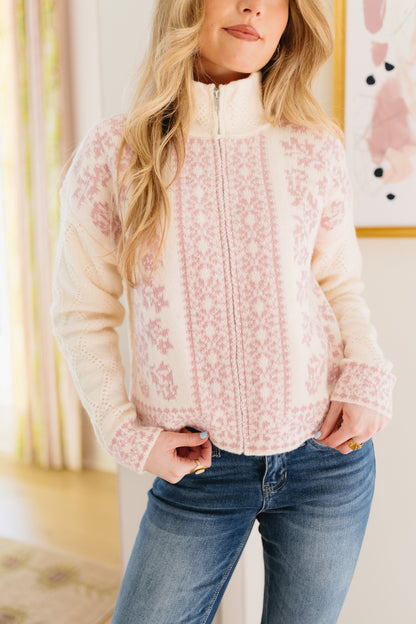 Frosted Morning Knit Jacket