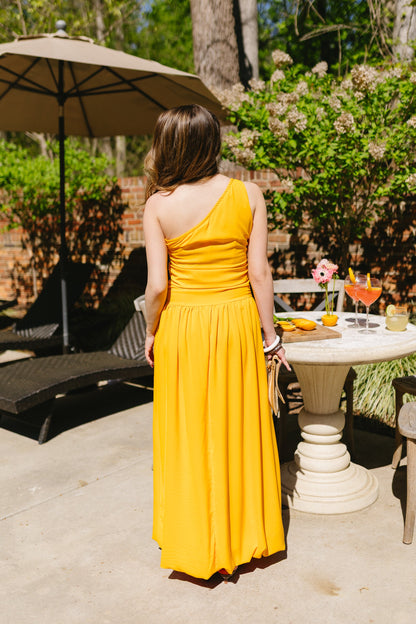 Tangerine Pop Dress