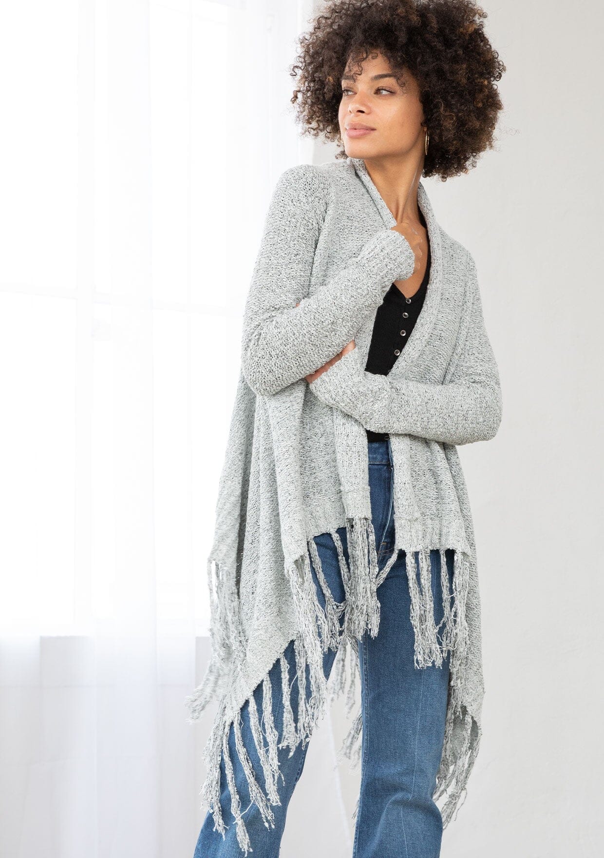 Alice Fringe Cardigan