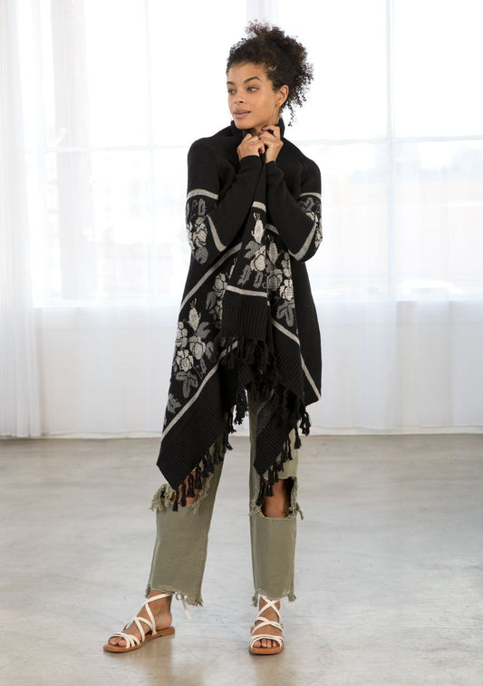 Cassie Fringed Cardigan