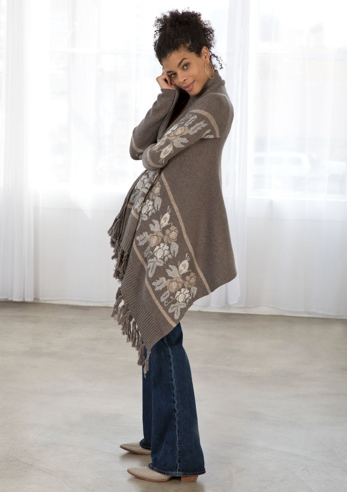 Cassie Fringed Cardigan