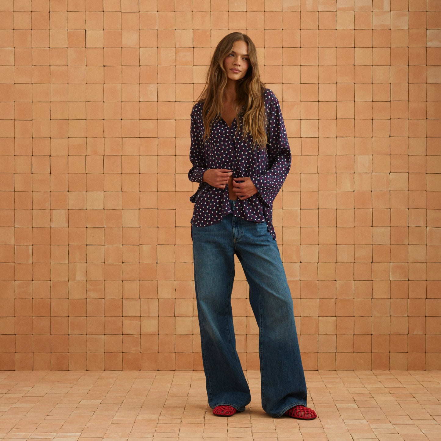 Ingrid Shirt In Yarrow