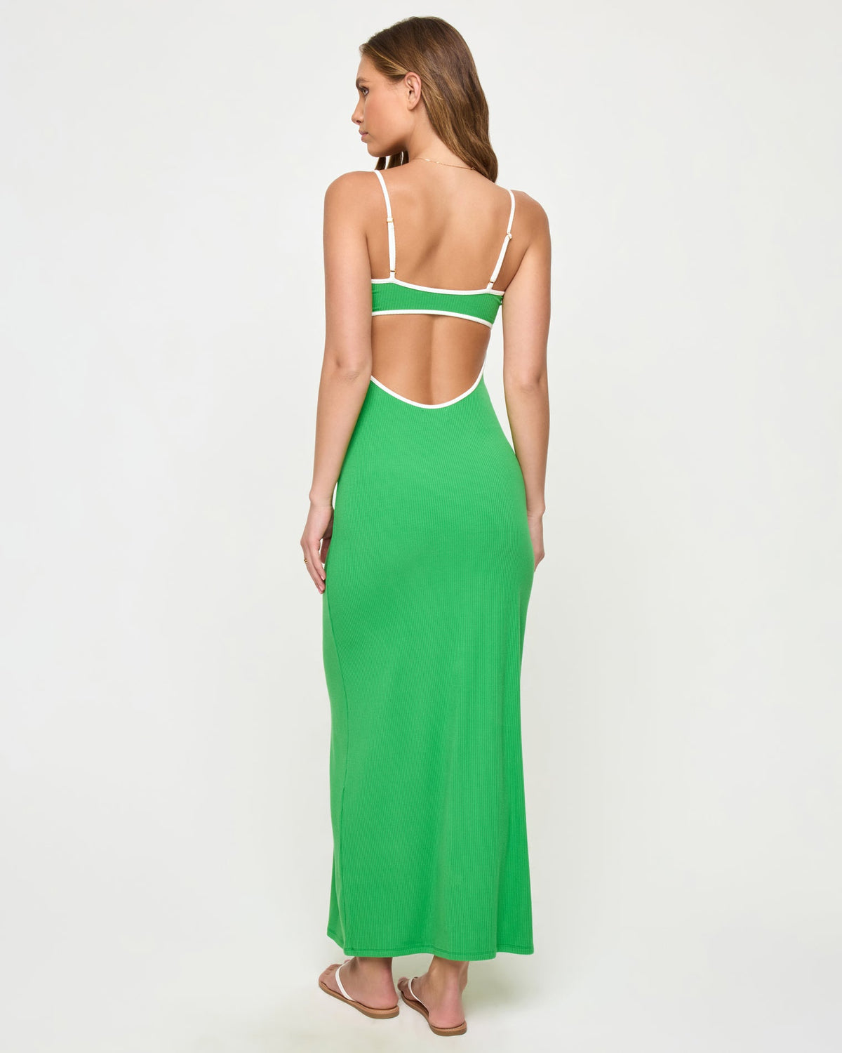 Jordana Dress - Clover-Cream