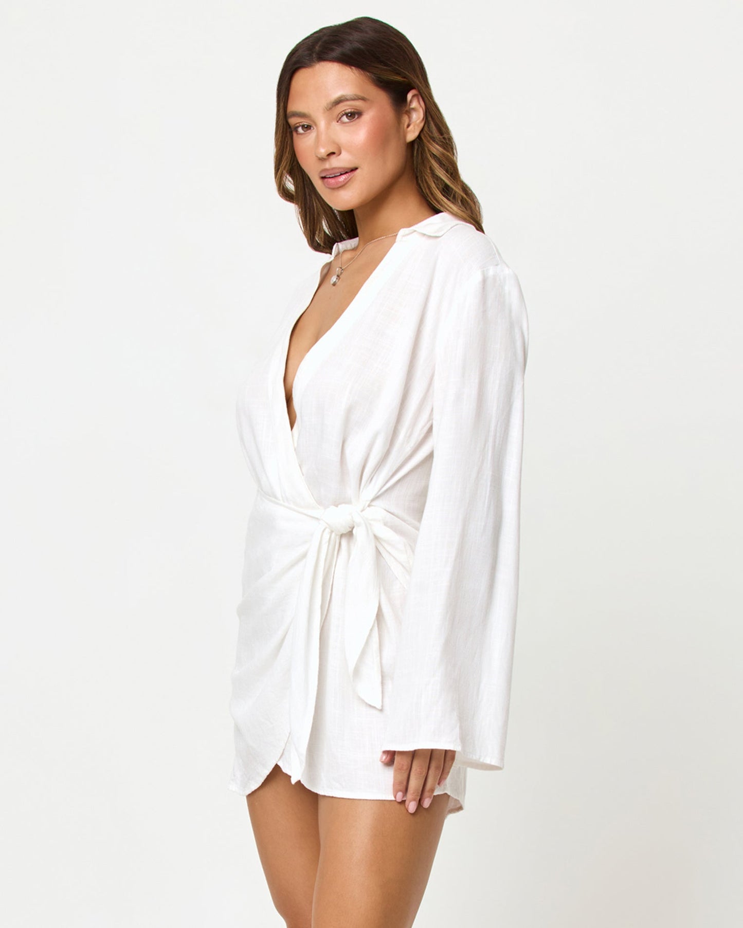 Las Palmas Dress - Cream