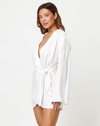Las Palmas Dress - Cream