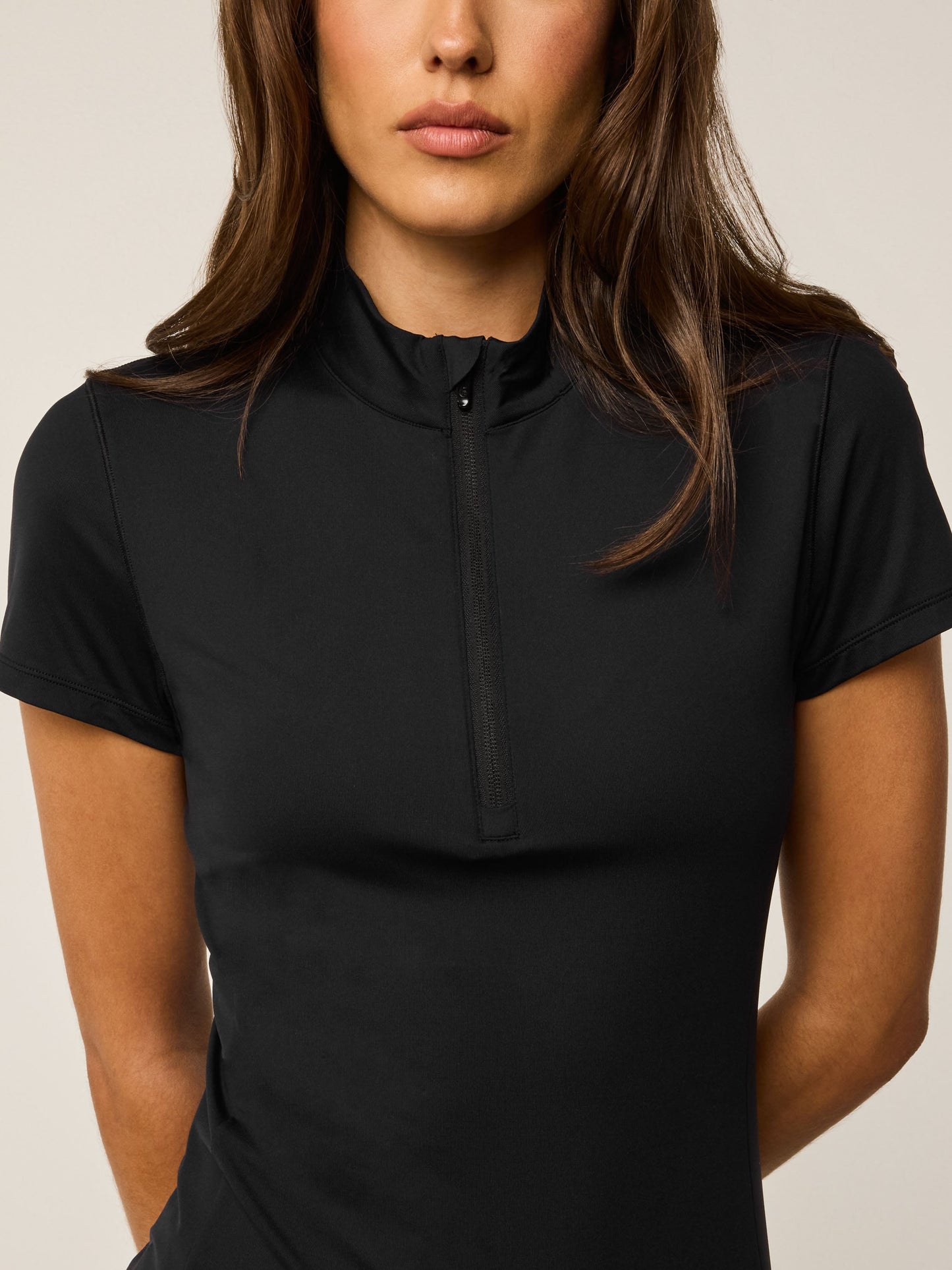 Halley Short Sleeve Quarter-Zip
