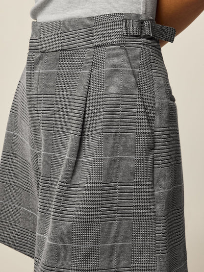 Glen Plaid Trouser Short