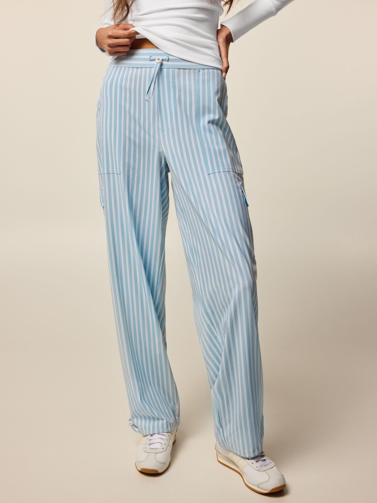 Ashe Windsor Stripe Cargo Pant