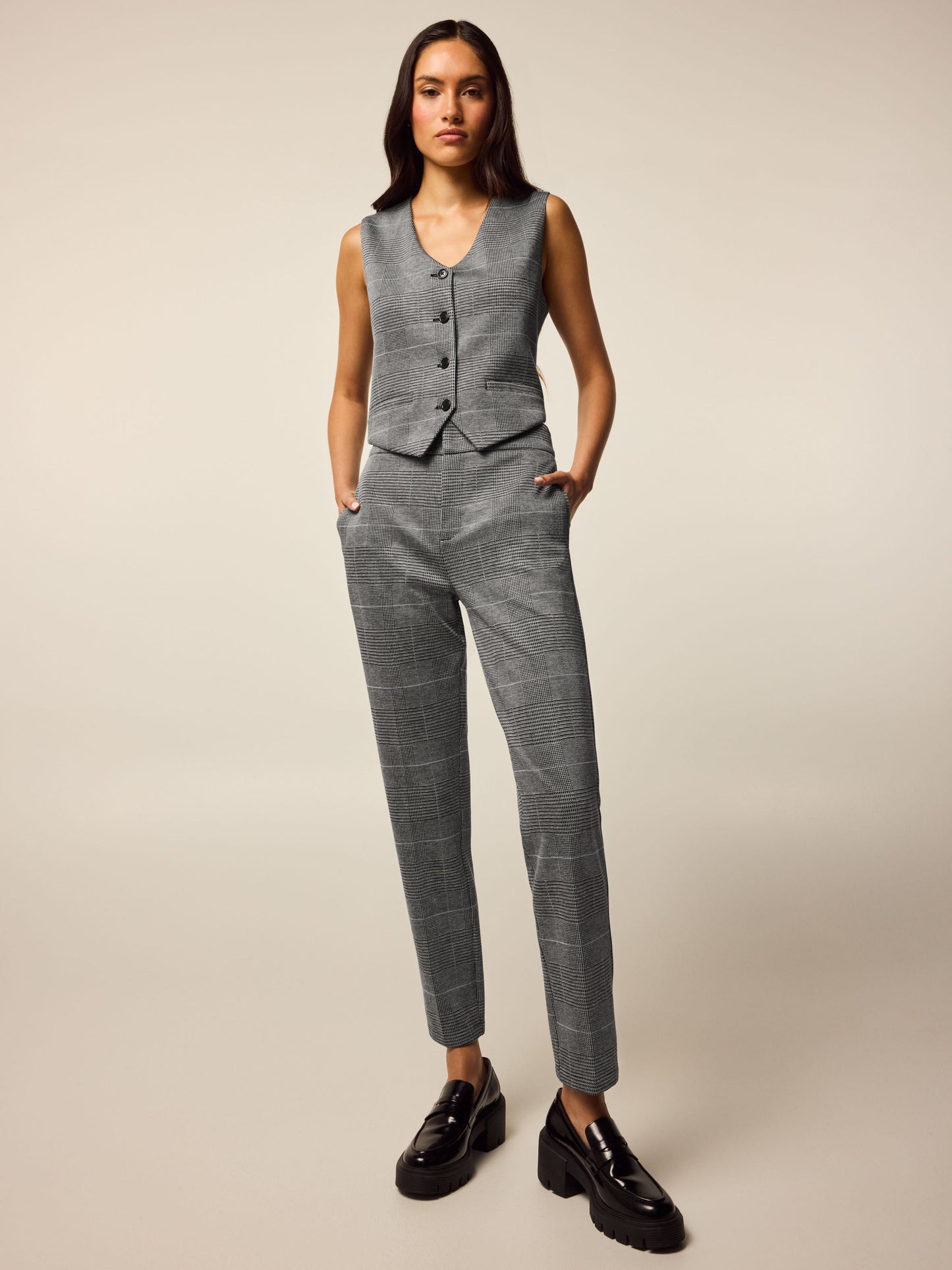 Glen Plaid Trouser