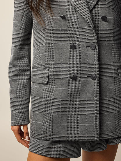 Glen Plaid Blazer