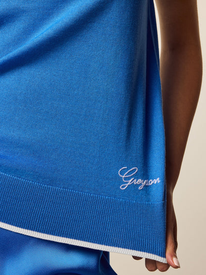 Leith Merino Script Short Sleeve Sweater