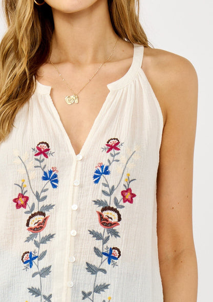 Julietta Embroidered Top